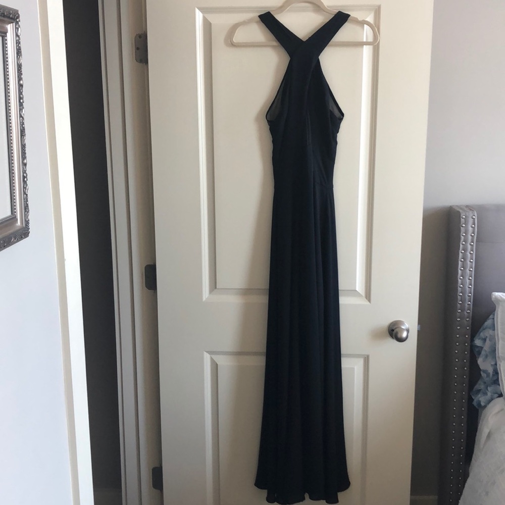 Fame and Partners Formal Dress with sheer cut out
